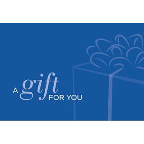 Gift Card Presenter (A Gift for You - Simple Blue) 500 Pack