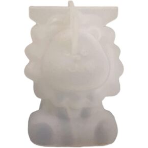 3D Hippo Lion Big Ear Dog Ornament Crafts Silicone Mold Suitable for Epoxy Resin Craft Jewelry Making Home Decor