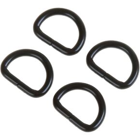 COTOWIN 5/8" Non Welded Metal D Rings,Pack of 20