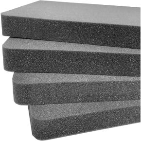 Pelican Case 1620 1621 Replacement Foam Inserts Set (4 Pieces)