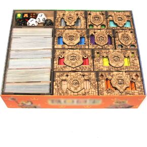 TowerRex Organizer for Root Board Game and Underworld, Riverfolk, Marauder, Clockwork Expansions, Storage Insert, Accessories Upgrade