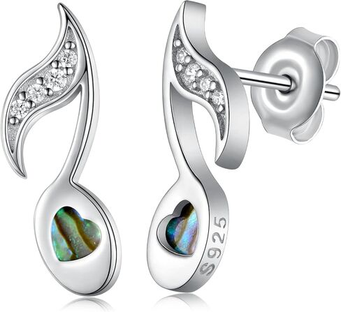 Guitar Earrings 925 Sterling Silver Music Earrings Guitar Stud Earrings Guitar Jewelry Gifts for Women Girls in Saudi Arabia