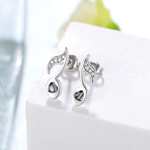 Guitar Earrings 925 Sterling Silver Music Earrings Guitar Stud Earrings Guitar Jewelry Gifts for Women Girls in Saudi Arabia