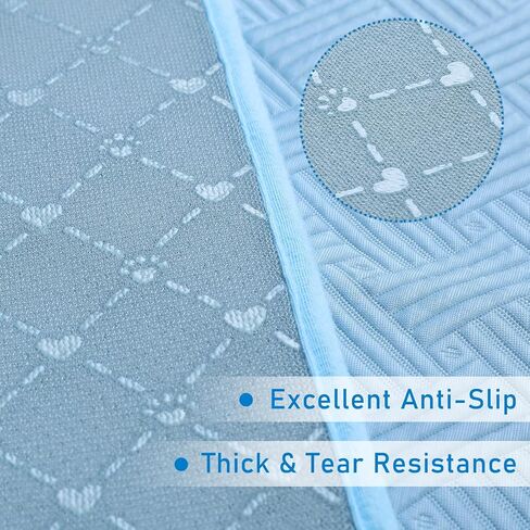 Thicken Dog Cooling Mat Anti-Slip Mat for Dogs Washable Dog Pad for Indoor & Outdoor Car Seats (30 * 19in) in Kuwait