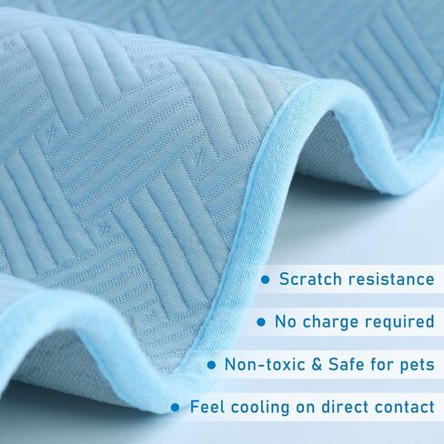 Thicken Dog Cooling Mat Anti-Slip Mat for Dogs Washable Dog Pad for Indoor & Outdoor Car Seats (30 * 19in) in Kuwait