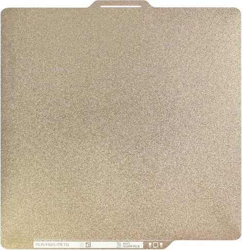 منصة طابعة ثلاثية الأبعاد Bambulab X1 P1P P1S متعددة الألوان PEY - لوحة بناء طلاء PEI مقاس 257 × 257 مم: أحدث ملحقات الترقية تنقل النجمة اللامعة إلى المطبوعات مقاس 10.1 × 10.1 بوصة Bczamd in Kuwait