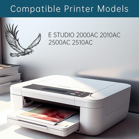 وحدة المطورين H370-LK متوافقة مع Toshiba E Studio 2000ac 2010ac 2500ac 2510AC Printers ، High Livers 70000 Pages ، Close Bright Clear Printing (4 Pack Black) in Kuwait