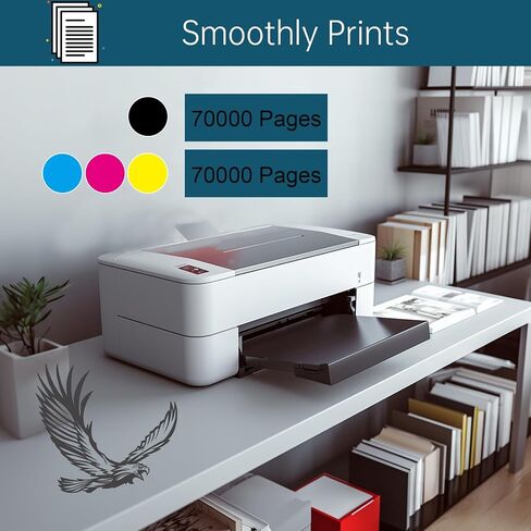 وحدة المطورين H370-LK متوافقة مع Toshiba E Studio 2000ac 2010ac 2500ac 2510AC Printers ، High Livers 70000 Pages ، Close Bright Clear Printing (4 Pack Black) in Kuwait
