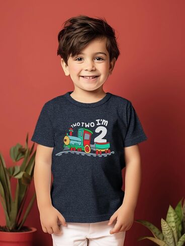 Unordinary Toddler 2nd Birthday Shirt boy Chugga Chugga Two Two Train im 2 Years Old Second Birthday Tshirt in Kuwait