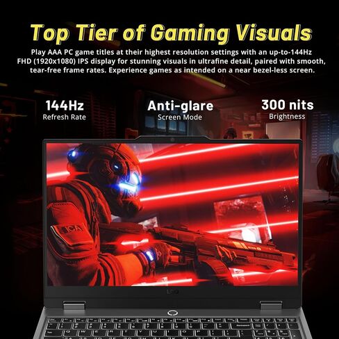 Lenovo LOQ 15 Gaming Laptop RTX4060 - AMD Ryzen7 7840HS - 15.6 FHD IPS Display 144Hz - G-SYNC - Backlit Keyboard - Wi-Fi 6 - USB Type-C - Windows 11 - FHD Webcam - 2023 (32GB DDR5 RAM |1TB PCIe SSD) in Saudi Arabia