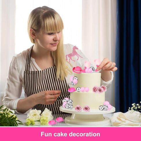 33 PCS Cowgirl Cake Topper Cow Cake Decorations with Cowgirl Hat and Boot, Pink Rose, Disco Ball and Pink Signboard for Baby Shower Birthday Party Bachelor Party Western Theme Party Favors Supplies in Saudi Arabia