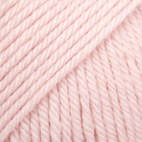 Drops Daisy 100% Merino Wool Yarn for Knitting and Crocheting, 3 or Light, DK, Leight Worsted Weight, 1.8 oz 120 Yards per Ball 1 * 50g (01 Off White) in Saudi Arabia