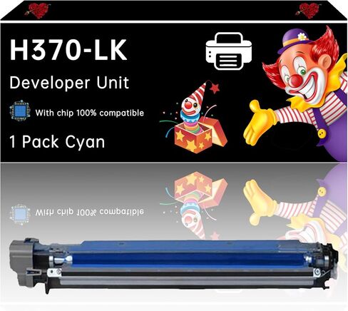 وحدة المطورين H370-LK متوافقة مع Toshiba E Studio 2000ac 2010ac 2500ac 2510AC ، تعزيز المتانة ، مثالية للطباعة عالية الحجم (4 عبوات BK/C/M/Y) in Kuwait