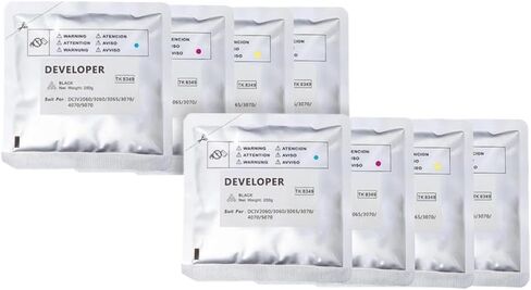 Compatible Black Developer Powder for TASKalfa Models 2552ci 2553ci 3252ci 3253ci 4052ci 5052ci 6052ci 302L793010 DV8350K(4color2set) in Saudi Arabia