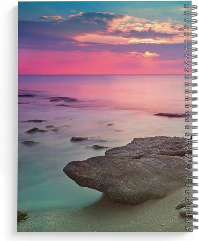 Lifeguard Personalized Religious Notebook/Journal, Laminated Soft Cover, 120 Pages of Your Selected Paper, Lay Flat Wire-o Spiral. Size: 8.5" x 11". Made in The USA in Saudi Arabia