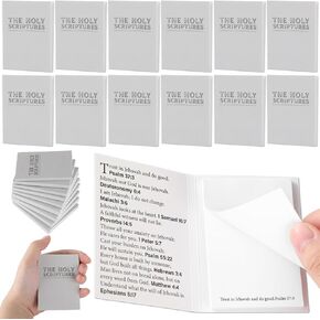 gisgfim 24 Pads Jehovah Accessories Jehovah Witness Bible Sticky Notes Witness Gifts Ideas Verses of Ministry Supplies Christian Notepads Org Supplies for JW.org Pioneer Convention Kids Women Men