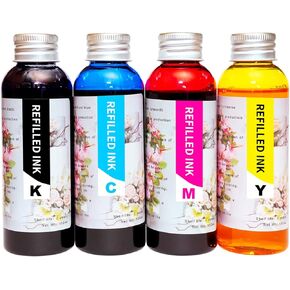 Compatible 4×100ML Ink Refill Kit Suitable for 280XL 281XL 250XL 251XL 270XL 271XL Compatible for PIXMA TS702a TR8620a TR8622a TS702 IX6820 TR6320