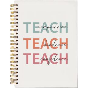 Coquette Pink Bow Teacher Notebook Journal, Teacher Gifts for Women, Best Teacher Gifts, Teacher Appreciation Gifts Notebook, Teacher Office Supplies, 5.5x8.3 Inch