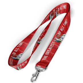 HAMZA'S gifts & more The Greatest of All Time | Ronaldo Lanyard | Football Legend Lanyard | Lanyard for Keys | Lanyard for ID Badge | Ronaldo Keychain