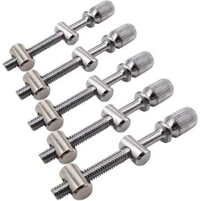CKPSMS Brand -5PCS #KP-19099 Frame Hoop Adjusting Screw Set Dia. 4mm L 53mm Compatible with /Replacement for Tajima SWF Happy China Brand Embroidery Machine Hoops (5PCS)