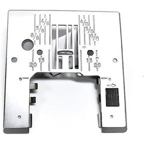 New Sewing Machine Generic Needle/Slide Plate, Zig Zag, Old Style, 756604107, Compatible with but not manuractured by Elna, Kenmore, JANOME/NEWHOME, Viking. Models as Below :