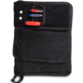 يغطي دفتر ملاحظات تكتيكي غطاء الموثق التكتيكي 3 حلقة | قضية سحاب لتخزين الحقل العسكري وخريطة التخزين | يناسب ورقة 5.5 "× 8.5" | منظم التكتيكي مع حماية متينة للاستخدام الميداني in Kuwait