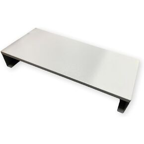 Martin Yale 22310 Monitor Riser, Pearl Gray Finish, Desk Organizer, Office Supplies, Supports Monitors Up to 50 lbs