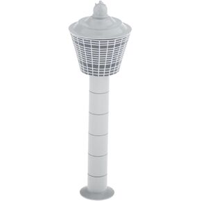 Baosity 1:400 Scale Simulation Control Tower Scene Model