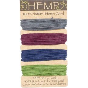 Craft County Decorative Wrapping Twine – Earthy Hemp (170 Feet)