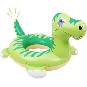 HOHQB Tyrannosaurus Inflatable Dinosaur Pool Float Kids 3-12, Pool Floatie for Toddler 3-5 Floating Pool Toys for Kids Ages 4-8 Girls Boys in Kuwait