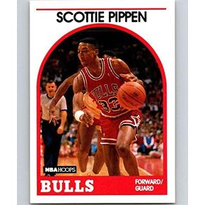 1989-90 Hoops Basketball #244 Scottie Pippen Chicago Bulls Official NBA Trading Card