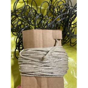 Upholstery Italian Spring Twine 50 ftBag. No.1 for Home Owner DIY, Black