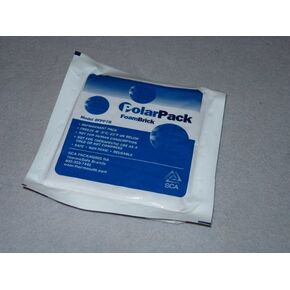 Thermosafe FPP7B Polar Pack Foam Brick, 4.5" x 4" x 0.75" (Pack of 72)