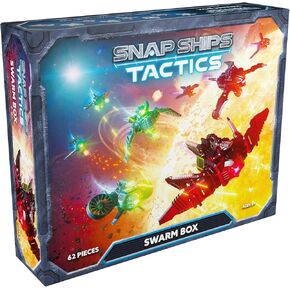 Swarm Box Expansion - 4 Buildable Drone Models, Bonus Pieces, and Cards for Tactics. Nimble Units for The constructible Miniatures Game.