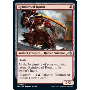 Magic: the Gathering - Reinforced Ronin (158) - Kamigawa: Neon Dynasty