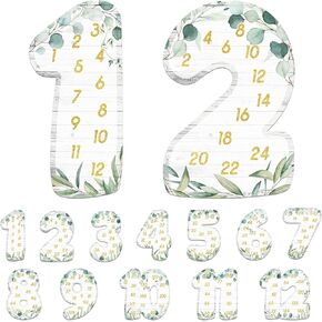 Ireer 12 Pcs Multiple Math Posters from 1 to 12 Multiplication Chart Fact Skip Counting Numbers Times Multiplication Flash Cards Poster for Kids Leaning Studying Classroom Home Decor(Black,Classic)