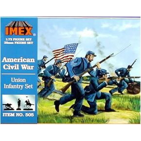Union Infantry - American Civil War - 1/72 Plastic Soldiers by IMEX