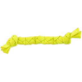 Squeaking Tennis Snuffle Rope - 24" Large - Dog Toy, Squeak-Snuffle-Tug, Braided & Knotted, 2 Layer Tennis Ball Fabric, Treat Dispensing