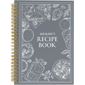 Nonnie Gifts, Recipe Notebook Journal, Recipe Book to Write in Your Own Recipes, Nonnie's Cookbook 5.5"X8.3" 164Pages Lined Notebooks College Ruled Notebook for Grandmas Kitchen, Nonni Gifts
