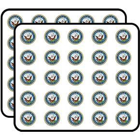 Round Navy Logo - Soldier gi Military Seal Naval Insignia Sticker for Scrapbooking, Calendars, Arts, Kids DIY Crafts, Album, Bullet Journals 50 Pack