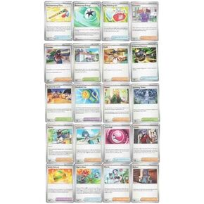 pokemon Twilight Masquerade - Complete Trainer Card Lot x20 - Carmine Kieran Love Ball