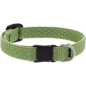 Breakaway Cat Collar by Lupine ECO Collection 1/2" Wide Moss adjusts 8-12"