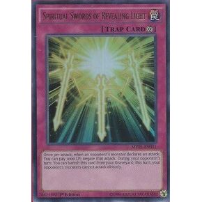 Yu-Gi-Oh! - Spiritual Swords of Revealing Light (MVP1-EN031) - The Dark Side of Dimensions Movie Pack - 1st Edition - Ultra Rare