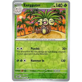 Pokemon - Exeggutor 103/165 - Pokemon 151 - Reverse Foil - Single Card
