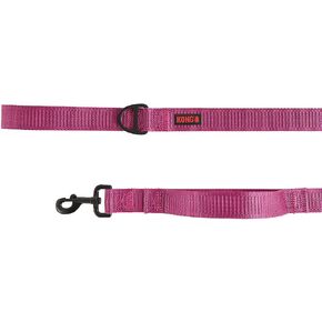 KONG Max HD Traffic Handle Ultra Durable Quick Control Leash 6' (Pink)