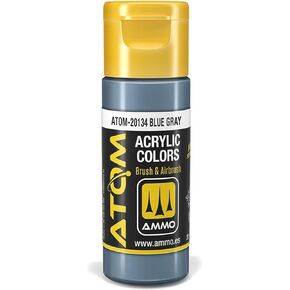 AMMO of Mig Jimenez S.L Atom: Blue Gray Acrylic Paint 20ml Bottle