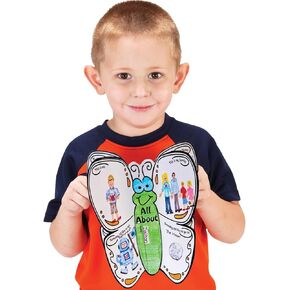 Really Good Stuff Ready-to-Decorate About Me 3-D Butterflies, 8½"x9" Each, Assembled (Set of 24) – Great Getting-to-Know-You Activity – Feature Students Throughout The Year – Great Classroom Display