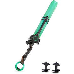 Life-Size Ekko’s Bat, Over 3 Feet with 15+ Iconic Lights and Sounds, Premium Cosplay, Display Stand, Champion Collection, for Ages 14 and Up