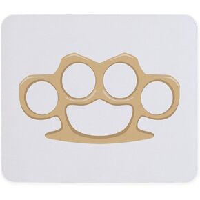 CafePress Brass Knuckles Mousepad Non-Slip Rubber Gaming Mousepad