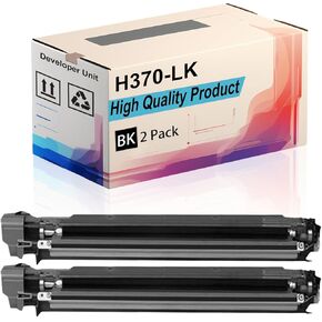 H370-LK Developer Unit Compatible for Toshiba E Studio 2000AC 2010AC 2500AC 2510AC Printer, High Yield 70000 Pages, Print More Pages (4-Pack BK/C/M/Y)